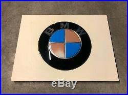 Original BMW Sign Service Vintage 1980's Dealership Workshop NOS MINT Neon Light