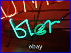 Original Vintage 1980s Widmer Bier Neon Sign Hanging Widmer Brothers Beer Neon Original Vintage 1980s Widmer Bier Neon Sign Hanging Widmer Brothers Beer Neon