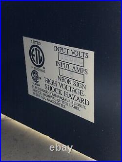 Original Vintage LEE Jeans Neon Store Shop Display Antique Clothing Sign 24x18