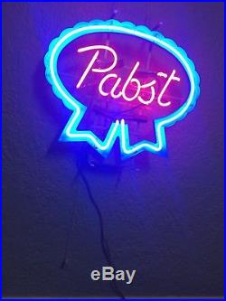 Pabst Blue Ribbon Neon Sign Original Light Vintage Beer cave bar by Everbrite