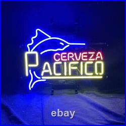 Pacifico Swordfish Neon Light Sign Vintage Style Bar Wall Gift Glass 17