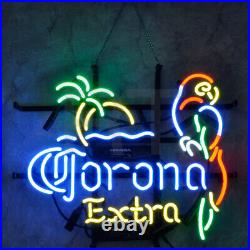 Parrot Extra Beer Neon Sign Custom Vintage Style Real Decor Store Wall Parrot Extra Beer Neon Sign Custom Vintage Style Real Decor Store Wall