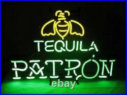 Patron Tequila Neon Sign Vintage Awesome Gift Neon Craft Display Real Glass