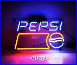 Pepsi Advertising Cola Coke Beer Bar Pub Display Garage Vintage Neon Light Sign
