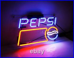 Pepsi Advertising Cola Coke Beer Bar Pub Display Garage Vintage Neon Light Sign