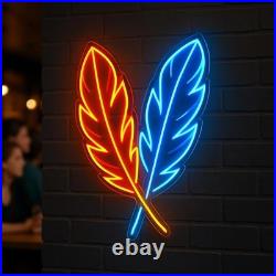 Phoenix Feather Flex Neon Sign 24x14 Lamp Beer Bar Display Vintage Wall Decor