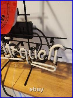 Pilsner Urquell Lager Beer Vintage Neon Bar, Tavern or Pub Sign PARTS ONLY
