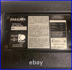 Pink & Green Neon Open Sign Real Neon Tubing. Vintage-80s Neon Colors