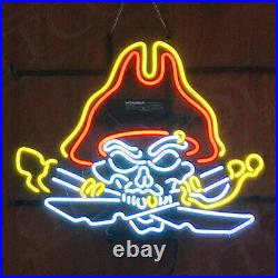 Pirate Neon Sign Light Nail Saloon Super Store Vintage Pub Artwork UK 20x16