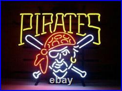 Pittsburgh Pirates Neon Sign Vintage Custom Beer Bar Room Neon Lamp