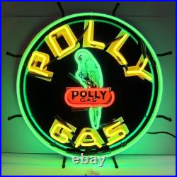 Polly GAS Vintage Look Indoor Sign Mancave Neon Light Neon Sign 24x24 Polly GAS Vintage Look Indoor Sign Mancave Neon Light Neon Sign 24x24