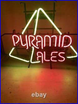 Pyramid Ales Neon Sign Beer Light VTG 90 SODO Alehouse Brewing Portland Bay Area