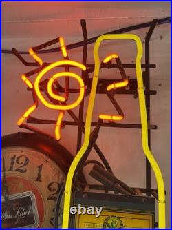 RARE TEQUIZA NEON BAR SIGN LIGHT Original Vintage Not a China Knockoff RARE TEQUIZA NEON BAR SIGN LIGHT Original Vintage Not a China Knockoff