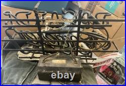 RARE VINTAGE 1990's Bacardi Breezer Rum Real Glass Neon Light Bar Sign Nostalgic