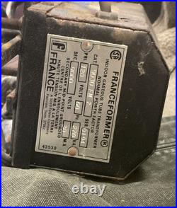 RARE VINTAGE 1990's Bacardi Breezer Rum Real Glass Neon Light Bar Sign Nostalgic