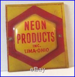 RARE VINTAGE NEON PRODUCTS SIGN ALL ORIGINAL Lima Ohio