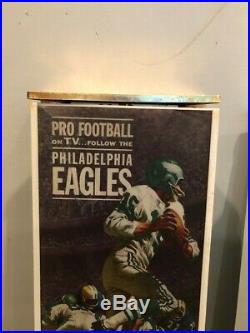 RARE Vintage Ballantine Philadelphia Eagles Advertising Beer Light Sign