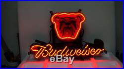 RED DOG BUDWEISER Vintage Beer Bar Pub Garage Display Store Neon Light Sign