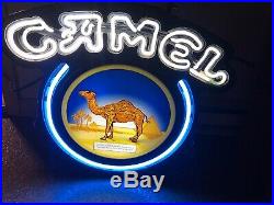 Rare Camel Cigarettes Tobacco Retro Vintage 90's Neon Light/Sign Joe Cool