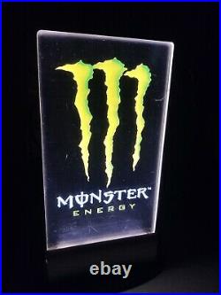 Rare Monster Energy Drink Sign Lit Dimmer Pop Neon Vintage Collectible
