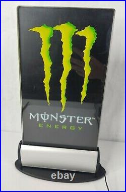 Rare Monster Energy Drink Sign Lit Dimmer Pop Neon Vintage Collectible