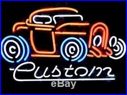 Rare New Vintage Old Car Auto Dealer Beer Bar Light Neon Sign 24
