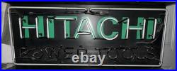 Rare Vintage 1994 Hitachi Power Tools Neon Sign 3 Colors 36x15 MT. Vernon Neon Rare Vintage 1994 Hitachi Power Tools Neon Sign 3 Colors 36x15 MT. Vernon Neon