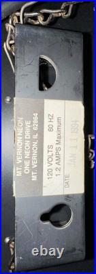Rare Vintage 1994 Hitachi Power Tools Neon Sign 3 Colors 36x15 MT. Vernon Neon Rare Vintage 1994 Hitachi Power Tools Neon Sign 3 Colors 36x15 MT. Vernon Neon