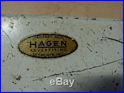 Rare Vintage 60's Kiekhaefer Mercury Lighted Neon Outboard Boat Motor Sign Hagen