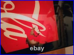 Rare Vintage Coca Cola Light Up Sign Pause Refresh Hanover Neon