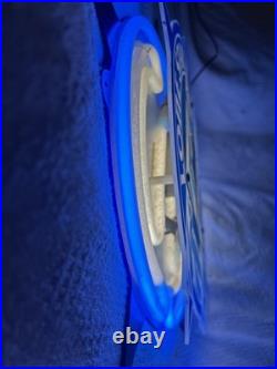 Rare Vintage Lone Star Light Beer Bar Lighted Neon Plastic Sign Working