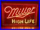 Rare_Vintage_MILLER_HIGH_LIFE_Beer_NEON_Sign_In_Custom_Wooden_Shadow_Box_Look_01_lxw