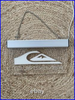 Rare Vintage Quiksilver Neon Sign Classic SurfLogo LED Light 38x22cm Collectible Rare Vintage Quiksilver Neon Sign Classic SurfLogo LED Light 38x22cm Collectible