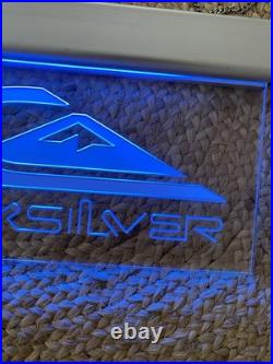 Rare Vintage Quiksilver Neon Sign Classic SurfLogo LED Light 38x22cm Collectible Rare Vintage Quiksilver Neon Sign Classic SurfLogo LED Light 38x22cm Collectible