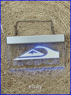Rare Vintage Quiksilver Neon Sign Classic SurfLogo LED Light 38x22cm Collectible Rare Vintage Quiksilver Neon Sign Classic SurfLogo LED Light 38x22cm Collectible