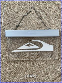 Rare Vintage Quiksilver Neon Sign Classic SurfLogo LED Light 38x22cm Collectible Rare Vintage Quiksilver Neon Sign Classic SurfLogo LED Light 38x22cm Collectible