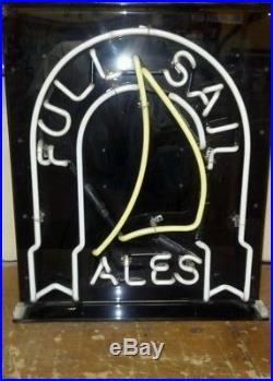 Rare vintage Full Sail Ale neon sign beer light craft brewing company Oregon