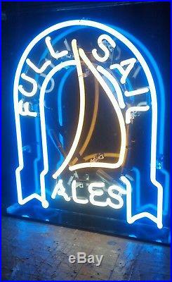 Rare vintage Full Sail Ale neon sign beer light craft brewing company Oregon