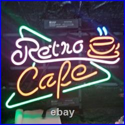 Retro Cafe Coffee 24x20 Neon Sign Light Lamp Workshop Poster Collection UY Retro Cafe Coffee 24x20 Neon Sign Light Lamp Workshop Poster Collection UY