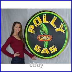 Retro Gas Polly Art Deco Marquee 36 Inches Vintage Neon Sign Neonetics 9GSPLY Retro Gas Polly Art Deco Marquee 36 Inches Vintage Neon Sign Neonetics 9GSPLY