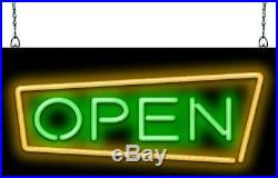Retro Style Open Neon Sign Jantec 3 Sizes Cafe Diner Restaurant 50's Vintage