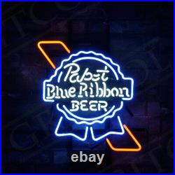 Ribbon Beer Bar Gift Vintage Decor Neon Signs Custom 14x17