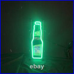 Rolling Rock Bottle Shop Gift Bar Acrylic Vintage Neon Light Sign Lamp 17