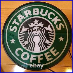 STARBUCKS Neon Sign Light Diameter 12.1inch Depth 2.5inch vintage