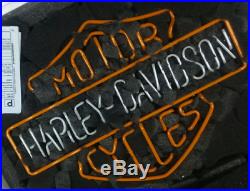 Sign Neon HARLEY DAVIDSON Light American Vintage Bar Garage