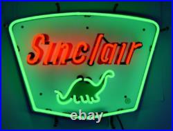 Sinclair Dino Gasoline Neon Sign Wall Window Decor Vintage Style Acrylic 20x16 Sinclair Dino Gasoline Neon Sign Wall Window Decor Vintage Style Acrylic 20x16