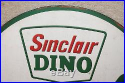 Sinclair GAS Large 30'' Metal Petroleum Vintage Style Signs MAN CAVE Decor Dad