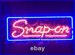 Snap on Real Glass Pub Artwork Vintage Boutique Neon Light Sign Decor 14