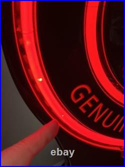 Stoli Genuine Russian Vodka Glass Tube Neon Light Display Sign VTG 20x17