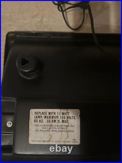 Stroh's Beer Light Up Bar Sign Michigan Faux Neon 20x16x5 Vintage Official